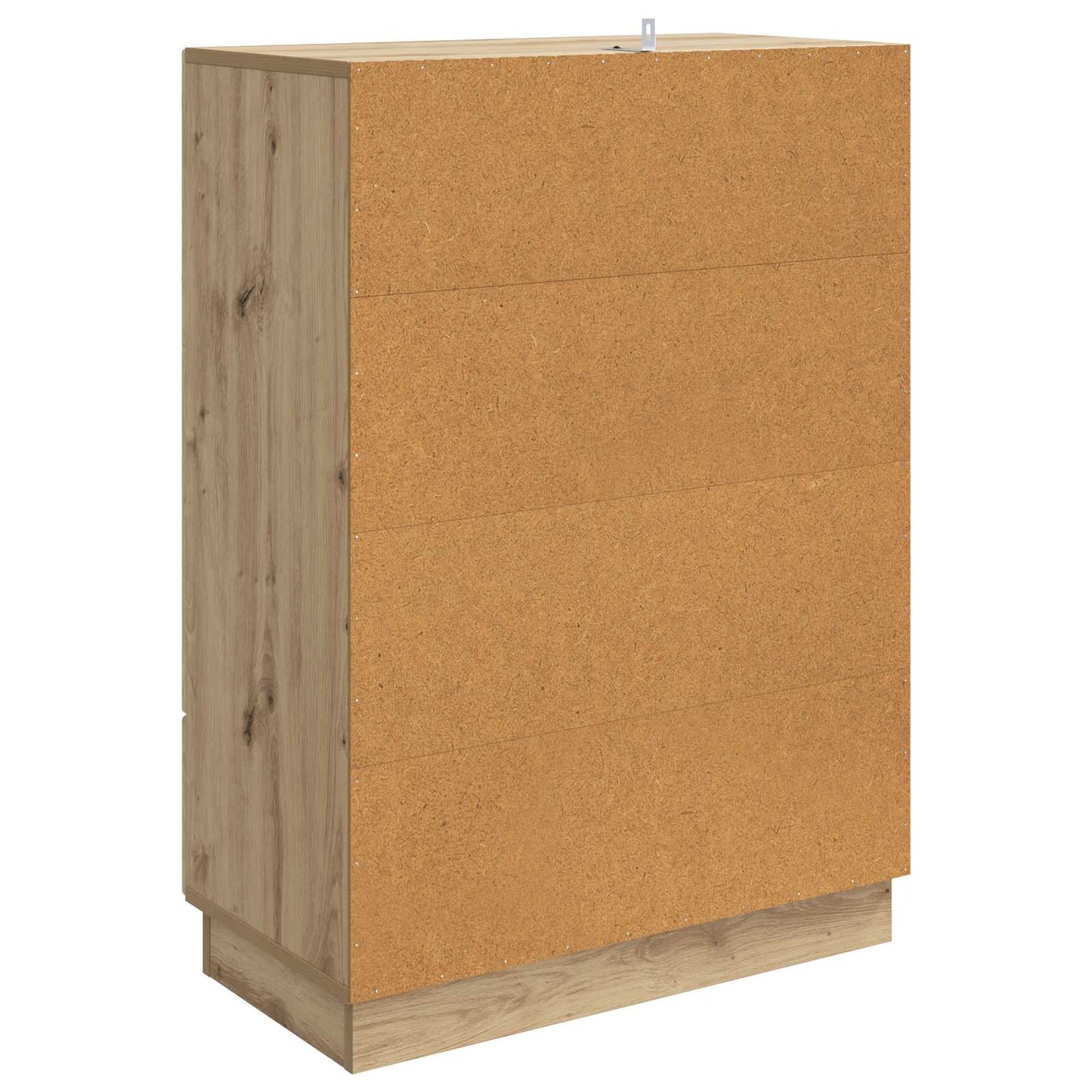 vidaXL Πλαϊνό γραφείο με συρτάρι Artisan Δρυς 66 x 34,5 x 92 εκ.