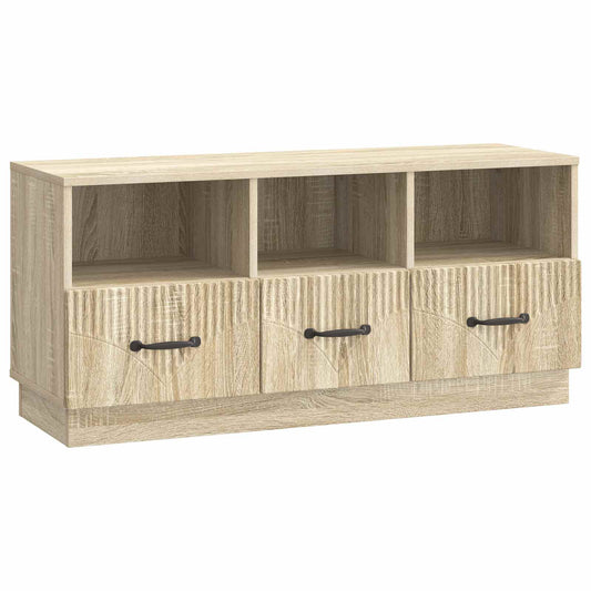 vidaXL Ντουλάπι TV Sonoma Δρυς 102 x 34,5 x 47 εκ Επεξεργασμένο Ξύλο