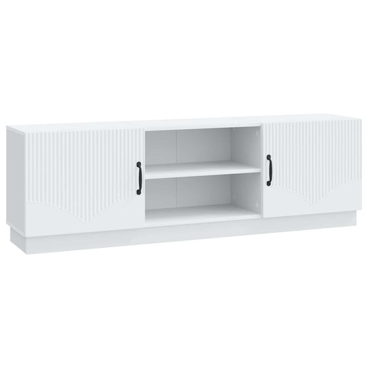 vidaXL Ντουλάπι TV Λευκό 150 x 31 x 47 εκ Επεξεργασμένο Ξύλο
