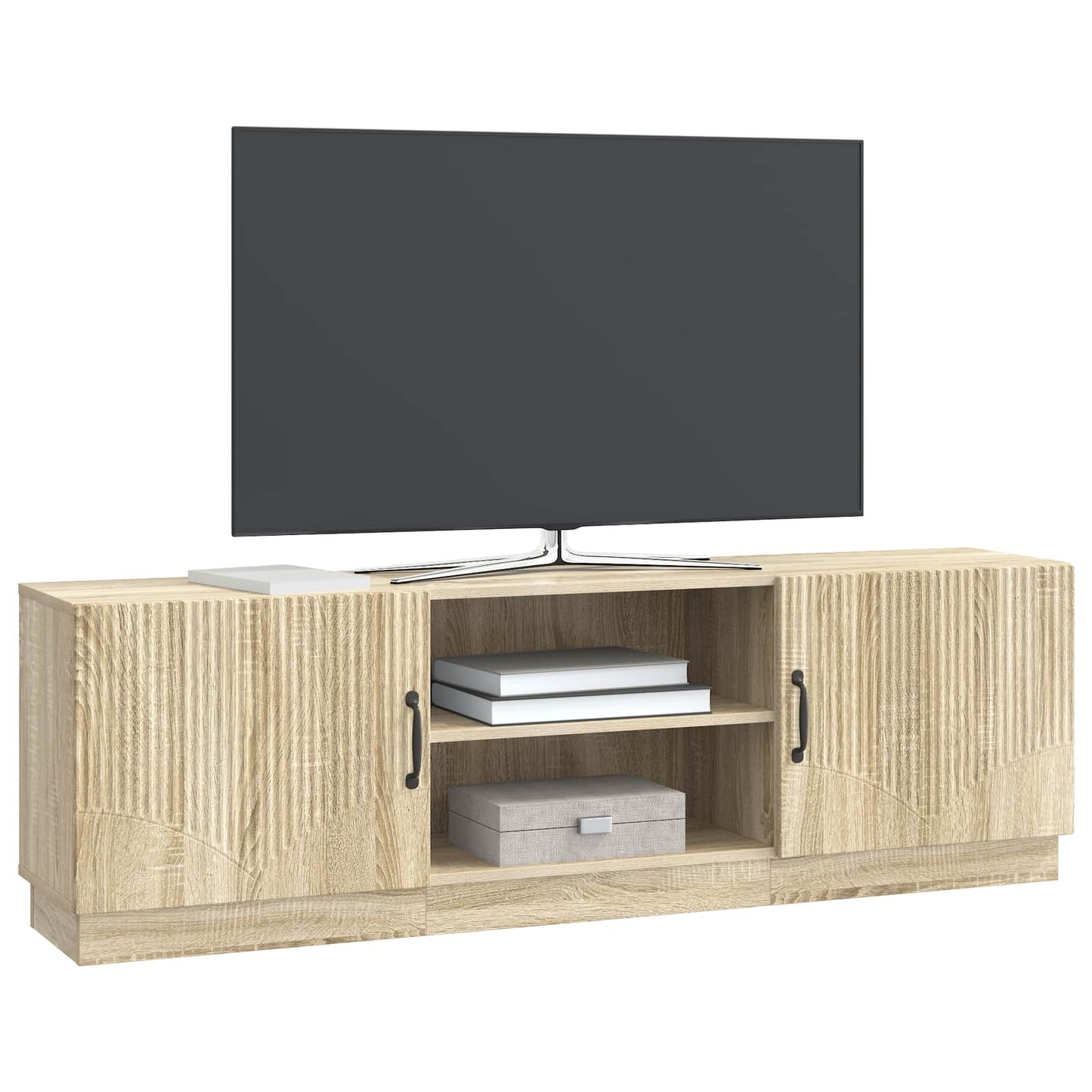 vidaXL Ντουλάπι TV Sonoma Δρυς 150 x 31 x 47 εκ Επεξεργασμένο Ξύλο