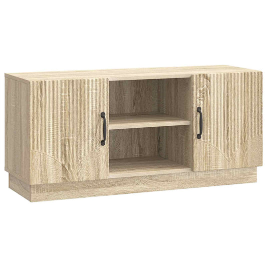vidaXL Ντουλάπι TV Sonoma Δρυς 102 x 34,5 x 47 εκ Επεξεργασμένο Ξύλο