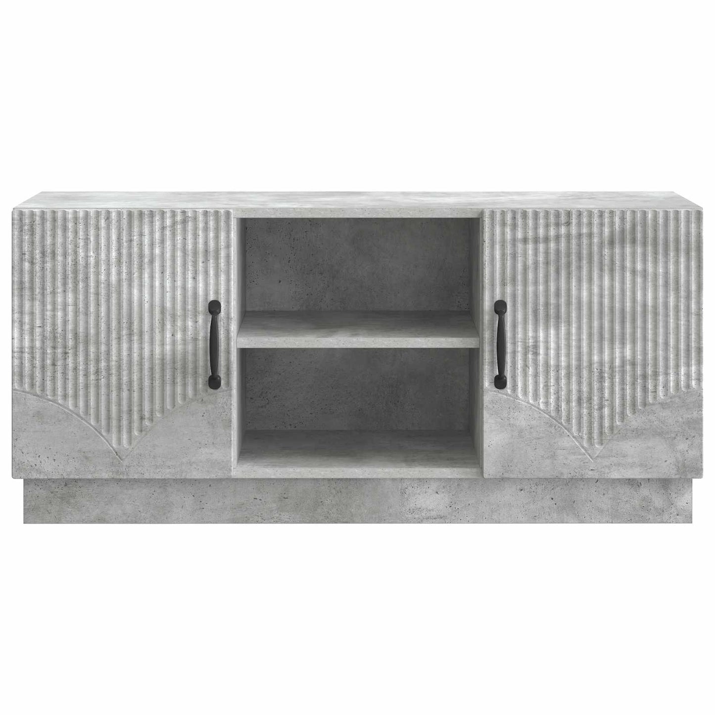 vidaXL Ντουλάπι TV Γκρι Σκυροδέματος 102 x 34,5 x 47 εκ