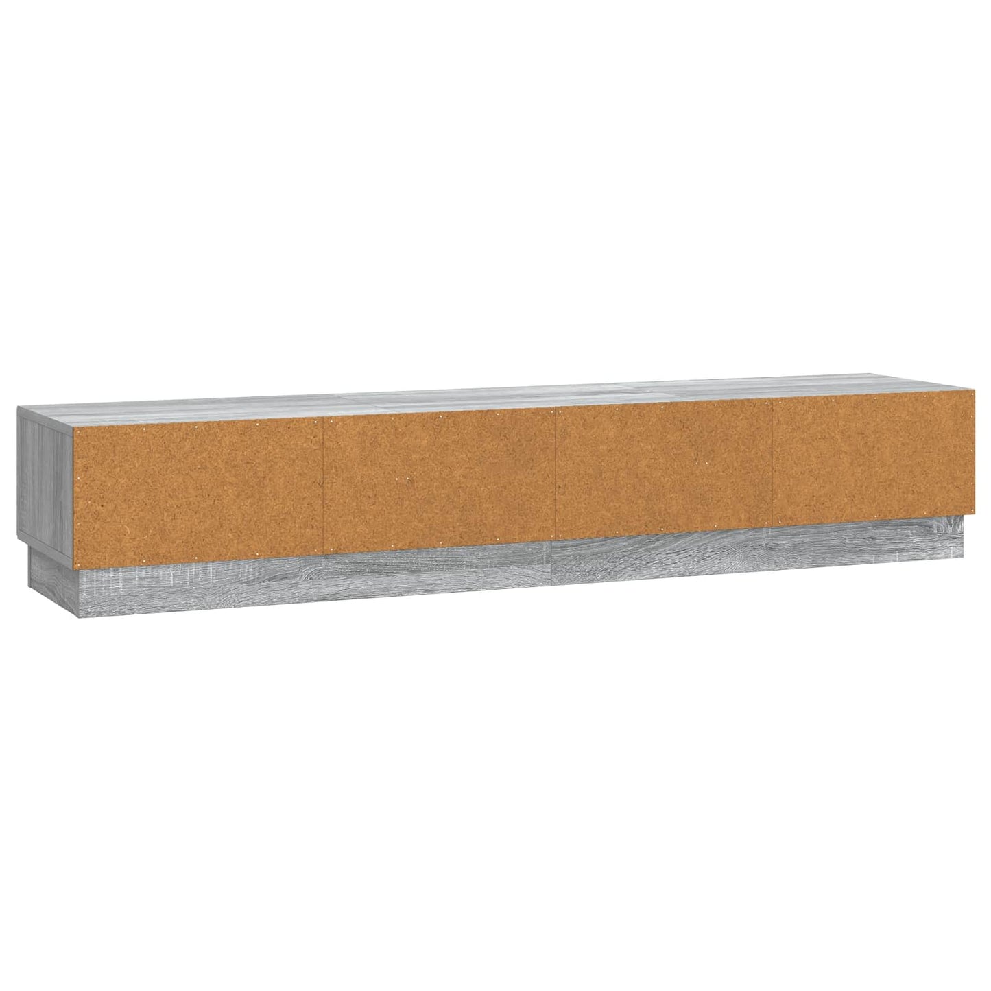 vidaXL Ντουλάπι TV Γκρι Sonoma 147 x 34,5 x 27 εκ Επεξεργασμένο Ξύλο