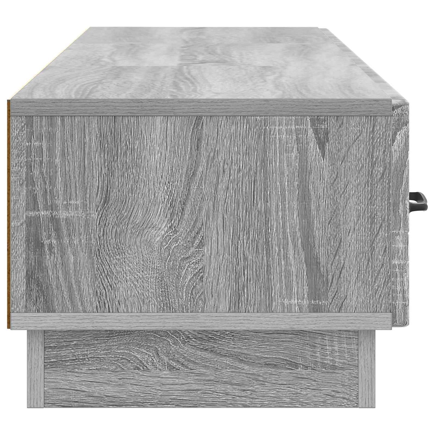 vidaXL Ντουλάπι TV Γκρι Sonoma 147 x 34,5 x 27 εκ Επεξεργασμένο Ξύλο