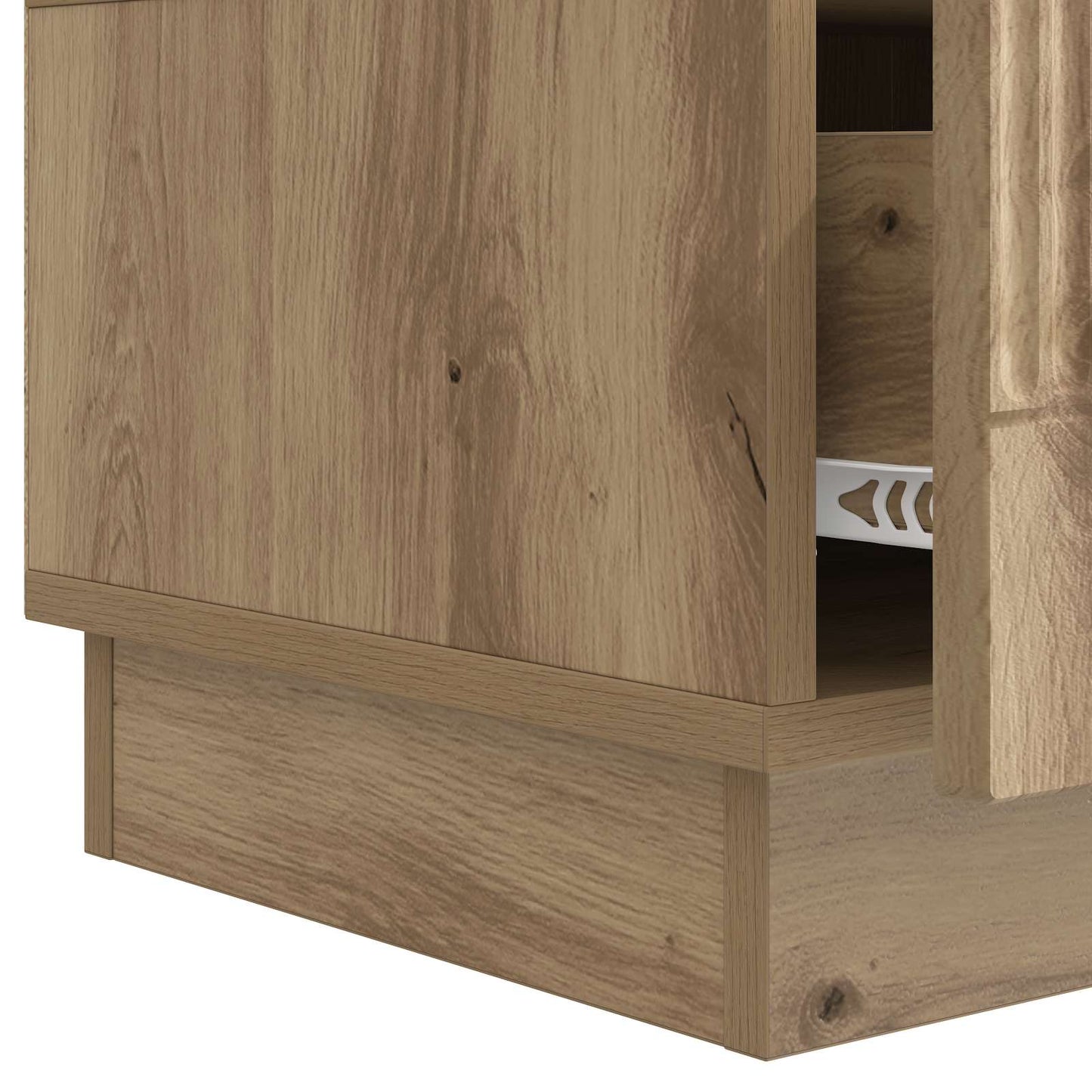 vidaXL Ντουλάπι TV Artisan Δρυς 147 x 34,5 x 27 εκ Επεξεργασμένο Ξύλο