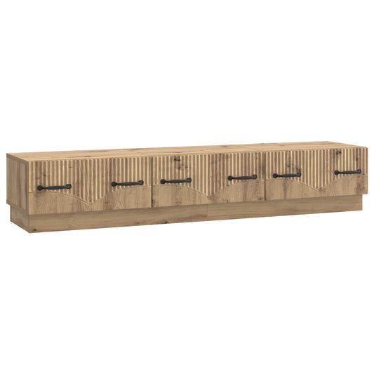 vidaXL Ντουλάπι TV Artisan Δρυς 147 x 34,5 x 27 εκ Επεξεργασμένο Ξύλο