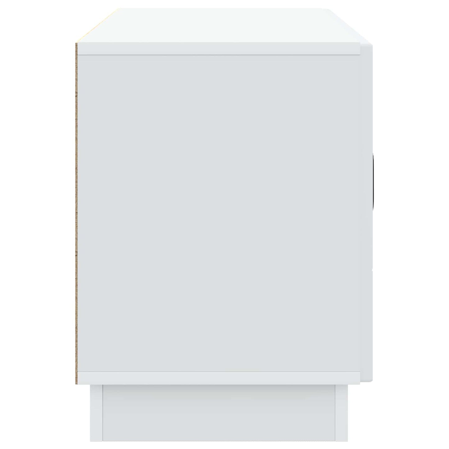 vidaXL Ντουλάπι TV Λευκό 99 x 34,5 x 47 εκ Επεξεργασμένο Ξύλο