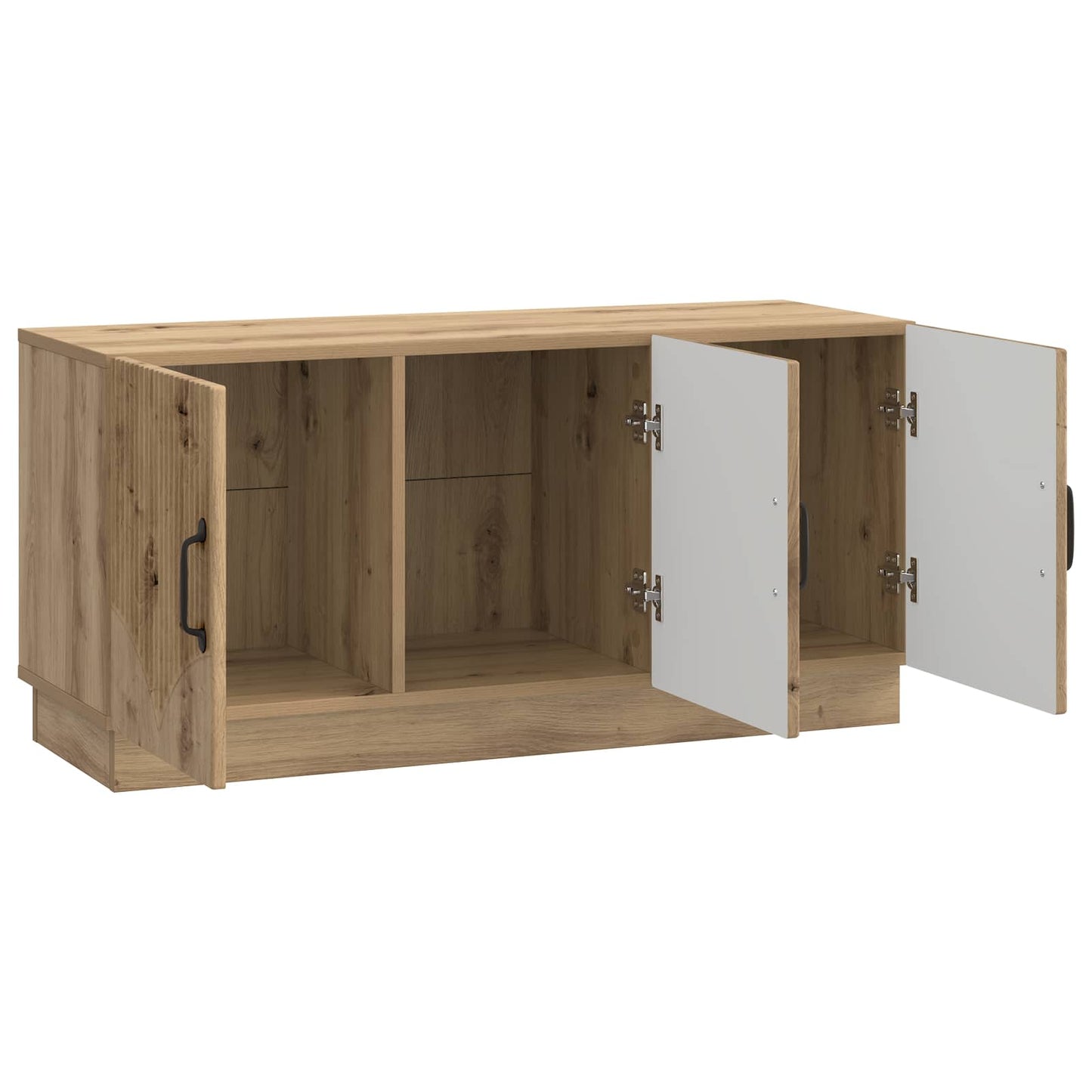 vidaXL Ντουλάπι TV Artisan Δρυς 99 x 34,5 x 47 εκ Επεξεργασμένο Ξύλο