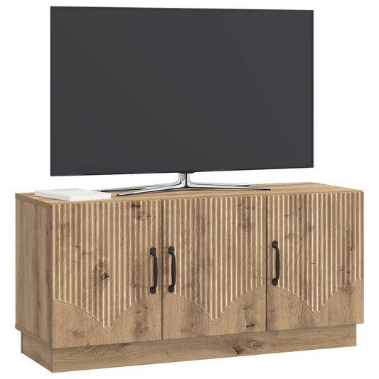 vidaXL Ντουλάπι TV Artisan Δρυς 99 x 34,5 x 47 εκ Επεξεργασμένο Ξύλο