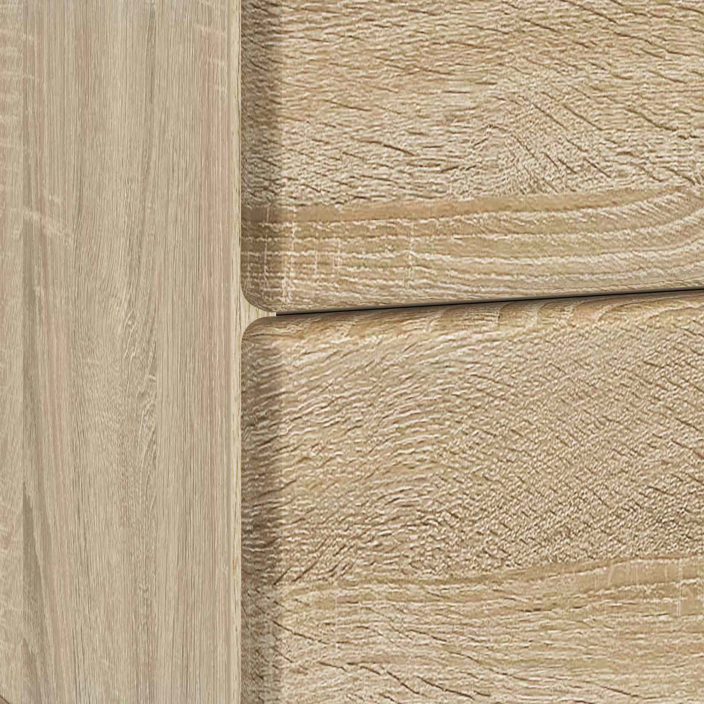 vidaXL Κομοδίνο Sonoma Δρυς 43 x 34,5 x 47,5 εκ Επεξεργασμένο Ξύλο