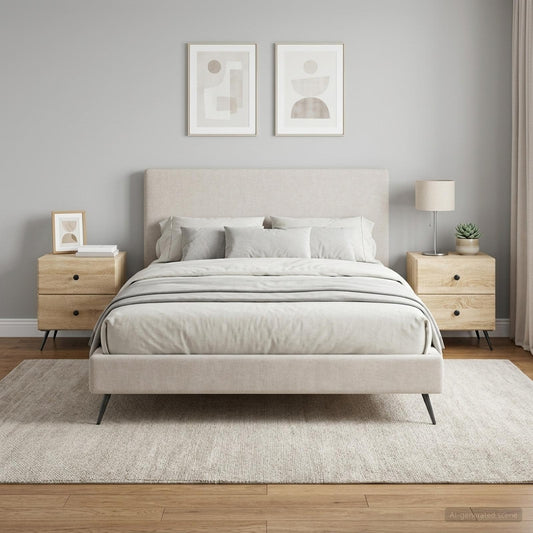 vidaXL Κομοδίνο 2 τμχ. Sonoma Δρυς 43 x 34,5 x 47,5 εκ