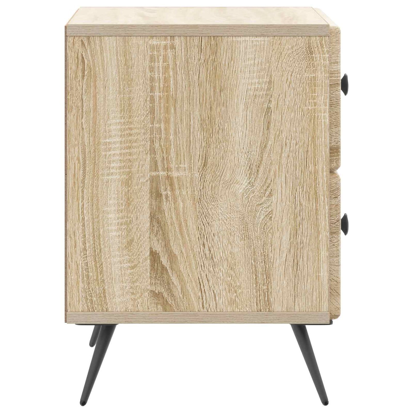 vidaXL Κομοδίνο 2 τμχ. Sonoma Δρυς 43 x 34,5 x 47,5 εκ