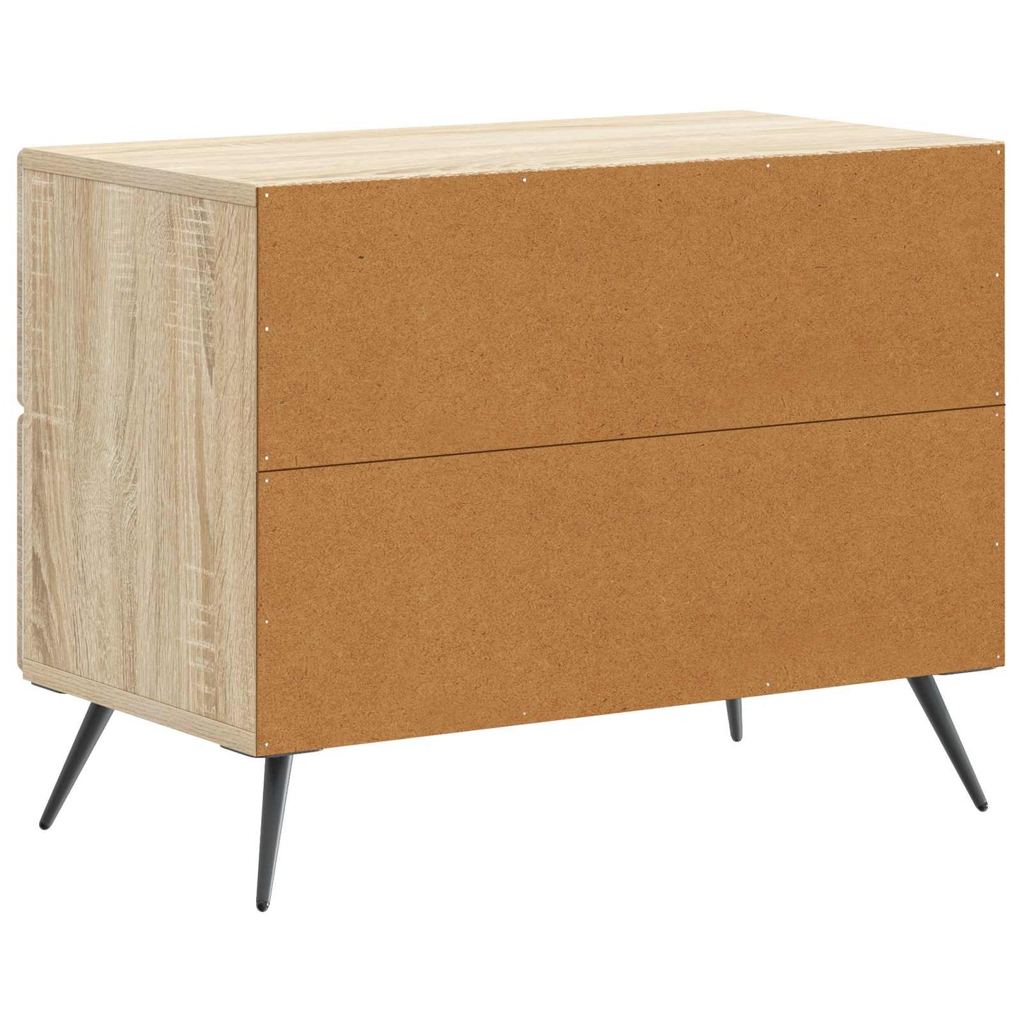 vidaXL Κομοδίνο Sonoma Δρυς 62 x 34,5 x 47,5 εκ Επεξεργασμένο Ξύλο