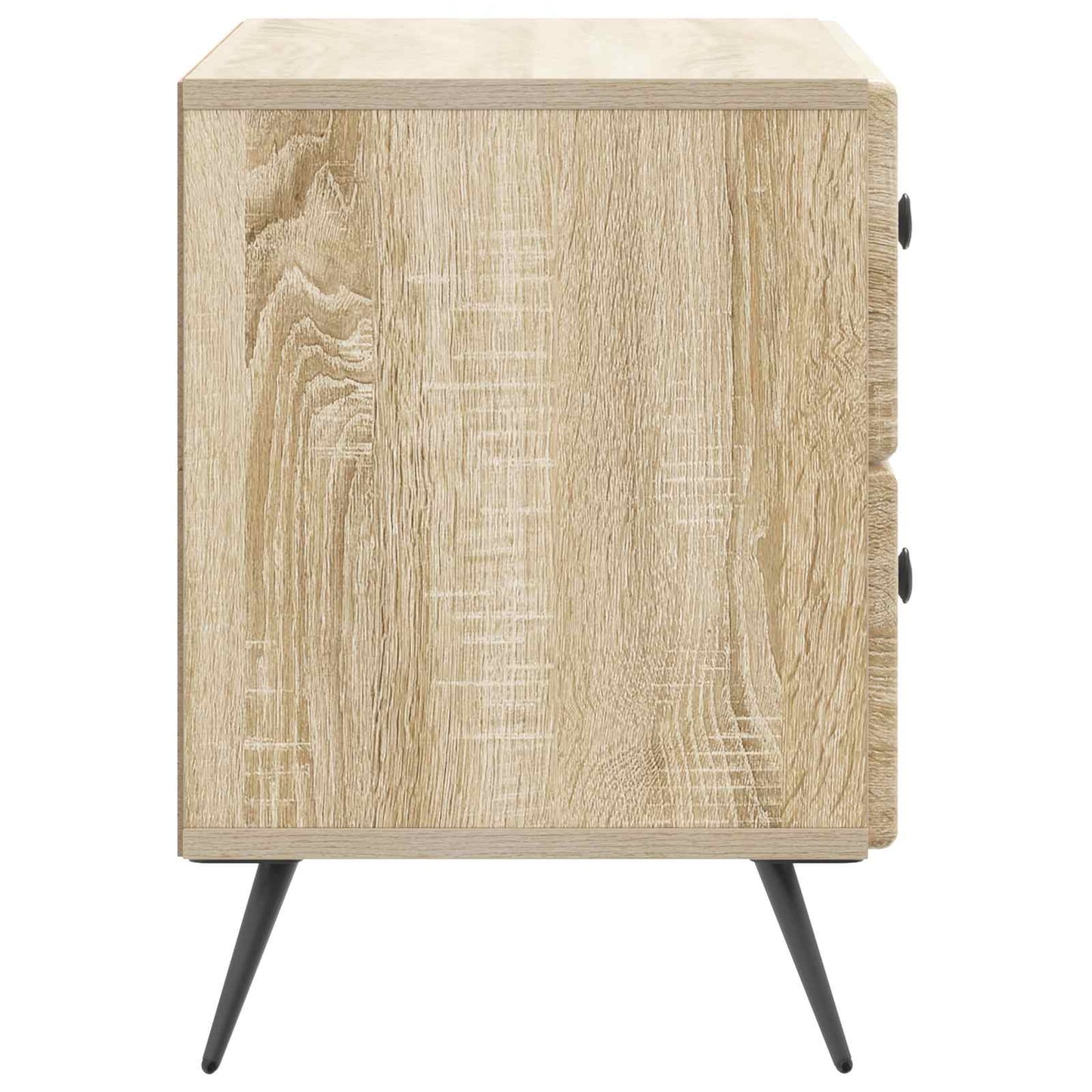 vidaXL Κομοδίνο Sonoma Δρυς 62 x 34,5 x 47,5 εκ Επεξεργασμένο Ξύλο