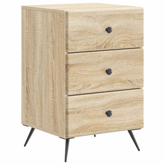 vidaXL Κομοδίνο Sonoma Δρυς 43 x 41 x 66,5 εκ. Επεξεργασμένο Ξύλο