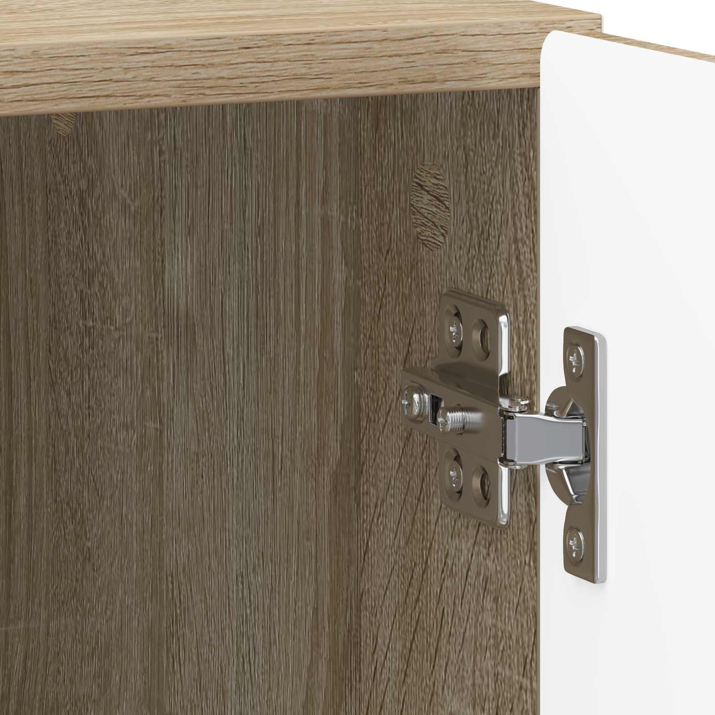 vidaXL Κομοδίνο Sonoma Δρυς 43 x 34,5 x 50 εκ Επεξεργασμένο Ξύλο