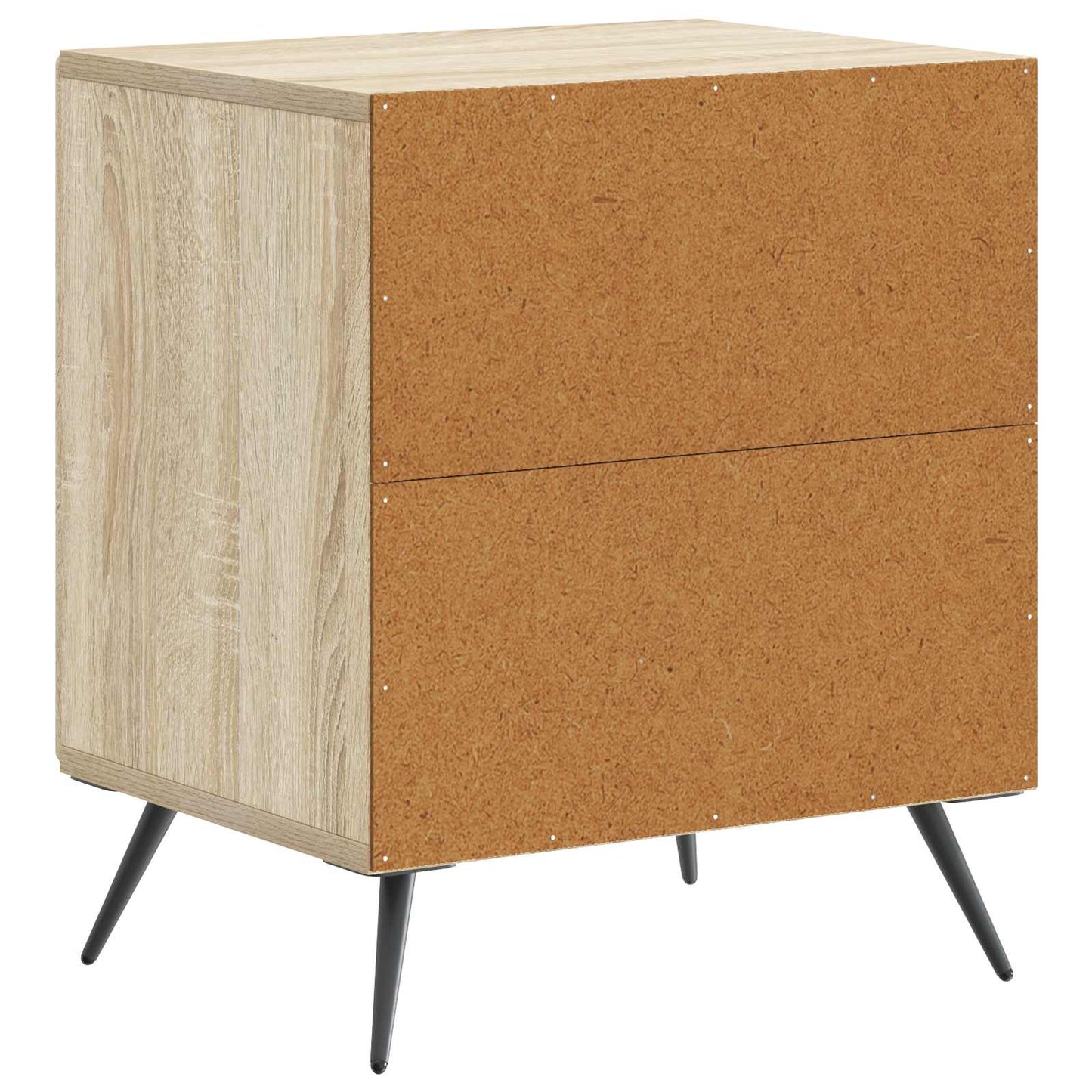 vidaXL Κομοδίνο 2 τμχ. Sonoma Δρυς 43 x 34,5 x 50 εκ