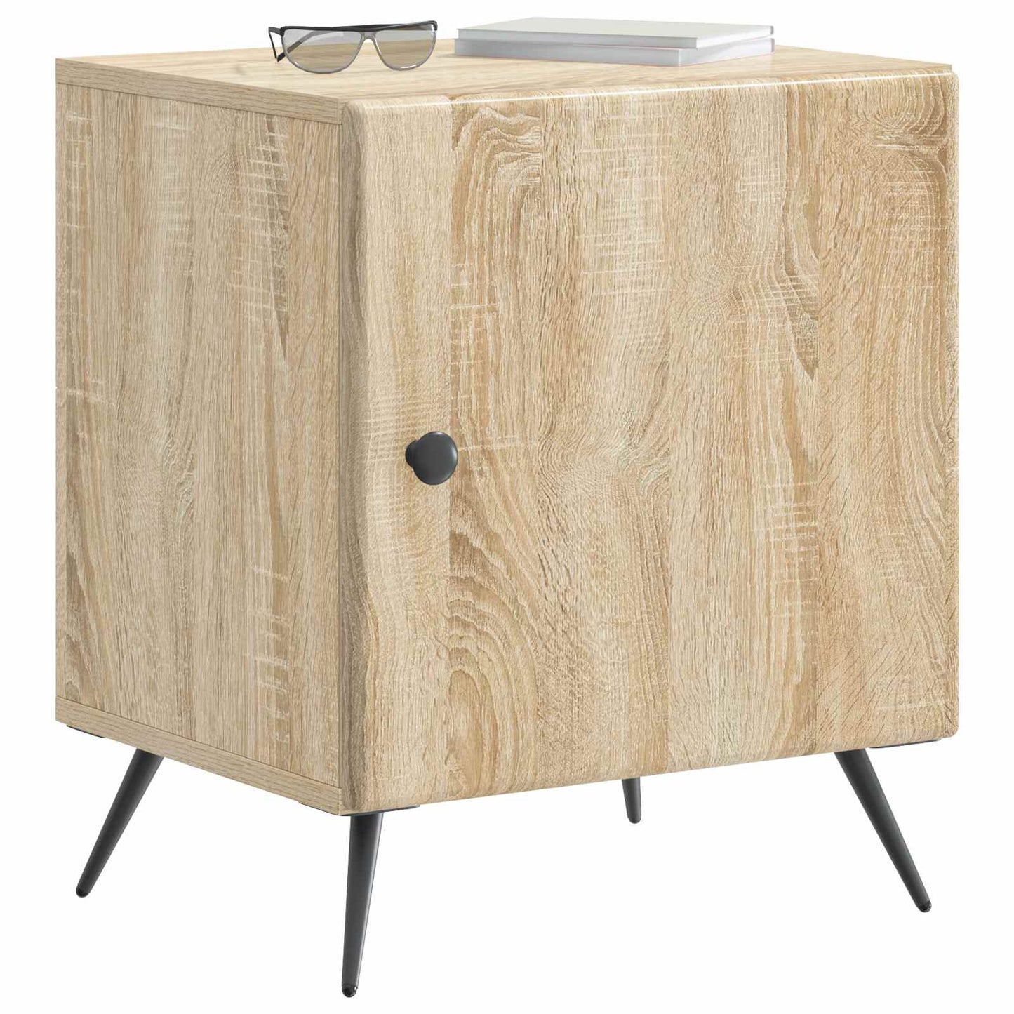 vidaXL Κομοδίνο 2 τμχ. Sonoma Δρυς 43 x 34,5 x 50 εκ