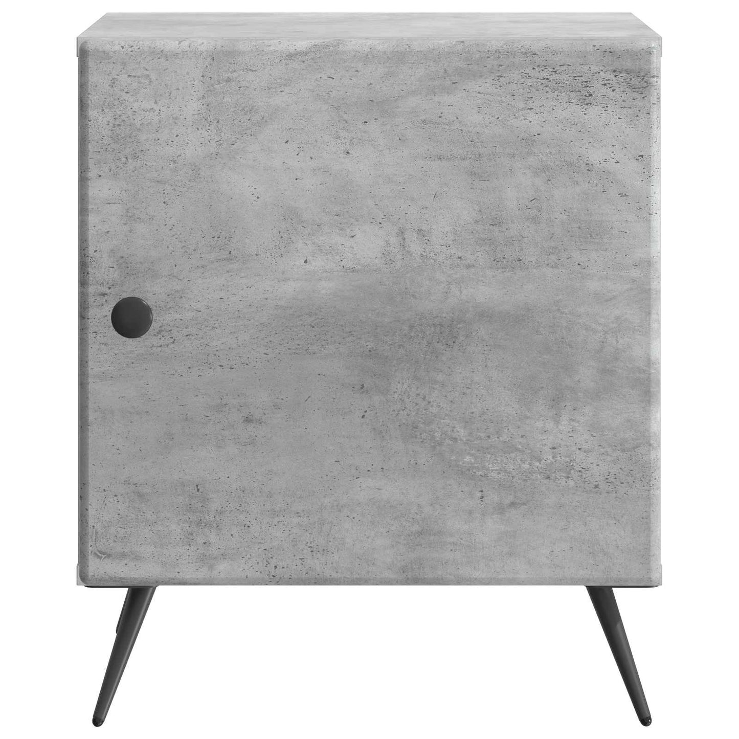 vidaXL Κομοδίνο Γκρι Σκυροδέματος 43 x 34,5 x 50 εκ Επεξεργασμένο Ξύλο