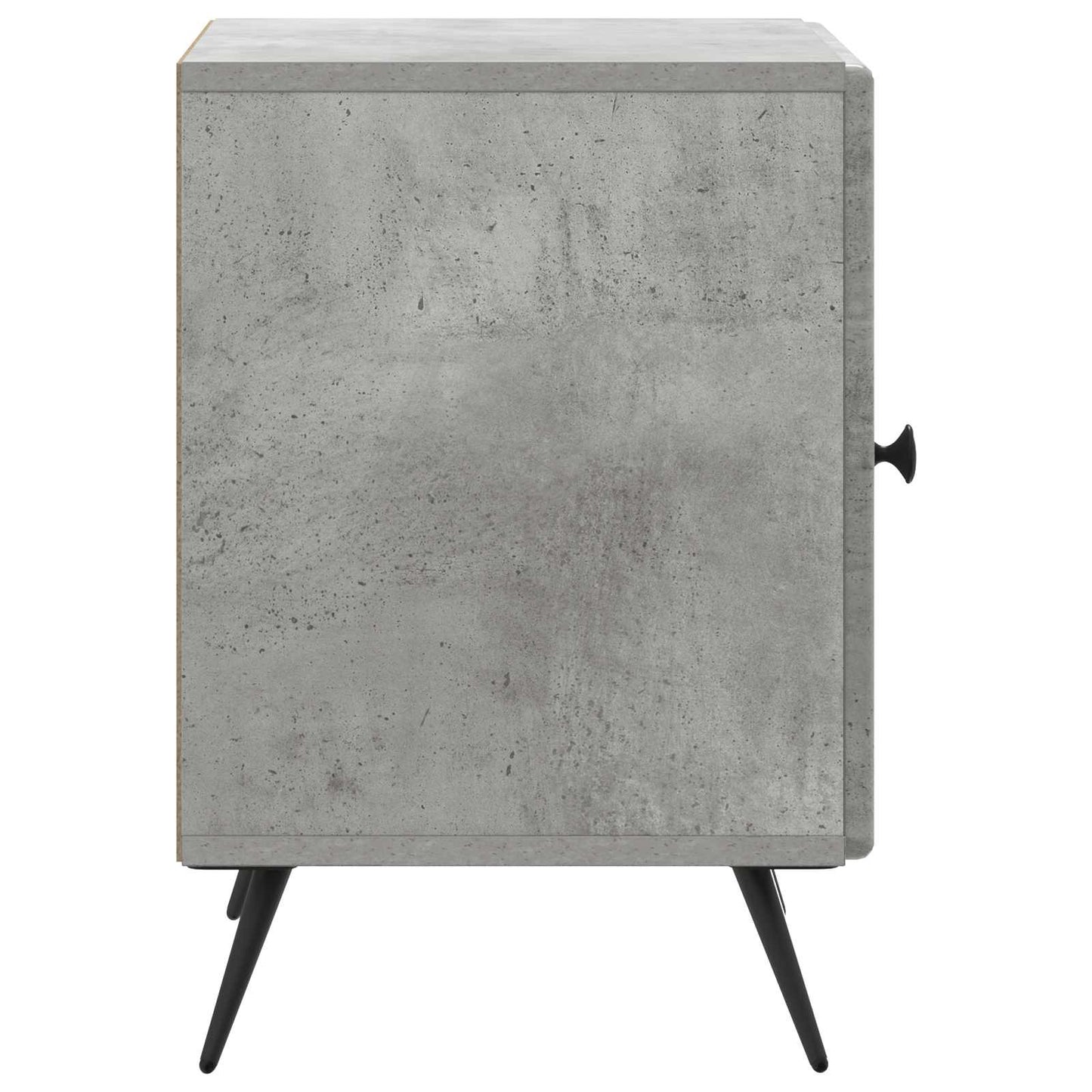 vidaXL Κομοδίνο 2 τμχ. Γκρι Σκυροδέματος 43 x 34,5 x 50 εκ