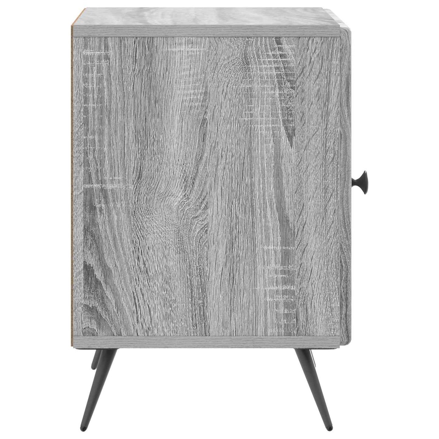 vidaXL Κομοδίνο Γκρι Sonoma 43 x 34,5 x 50 εκ Επεξεργασμένο Ξύλο