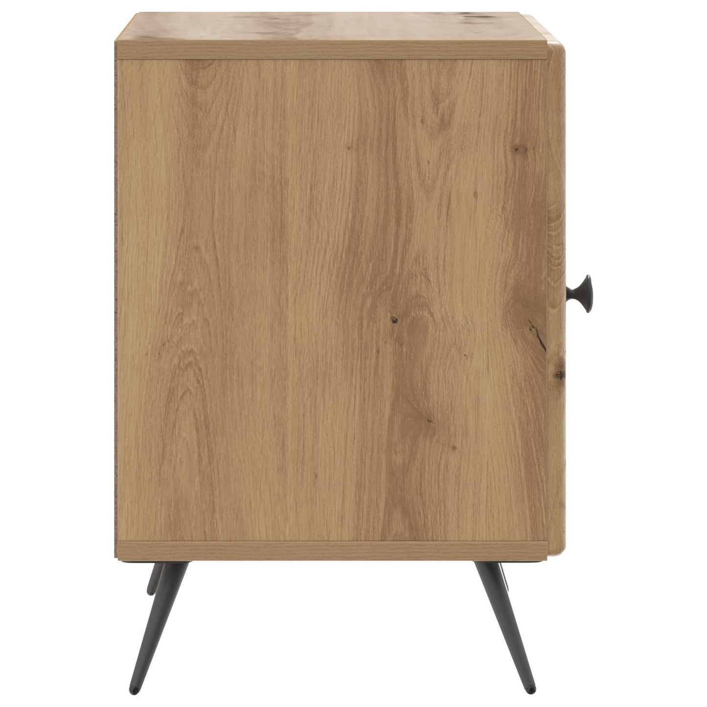 vidaXL Κομοδίνο 2 τμχ. Artisan Δρυς 43 x 34,5 x 50 εκ
