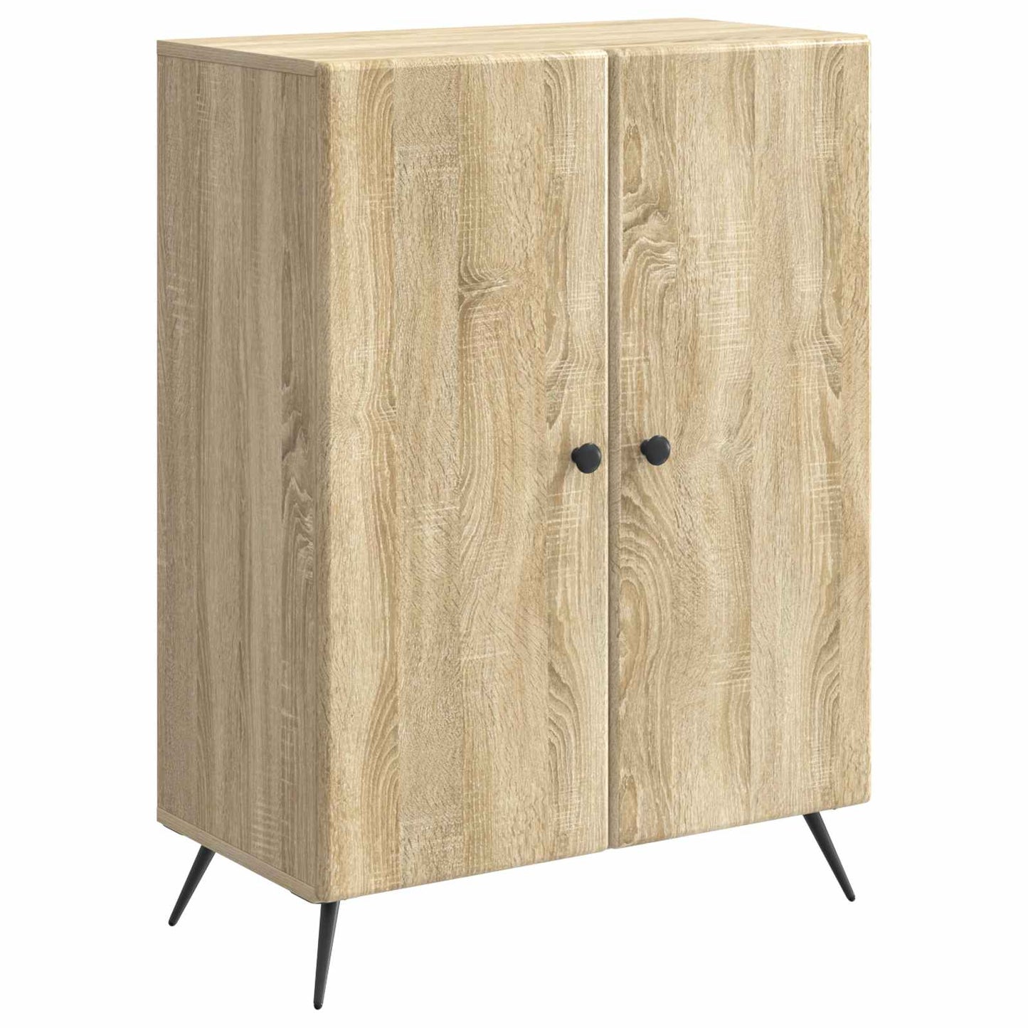 vidaXL Πλαϊνό γραφείο Sonoma Δρυς 66 x 34,5 x 90 εκ Επεξεργασμένο Ξύλο