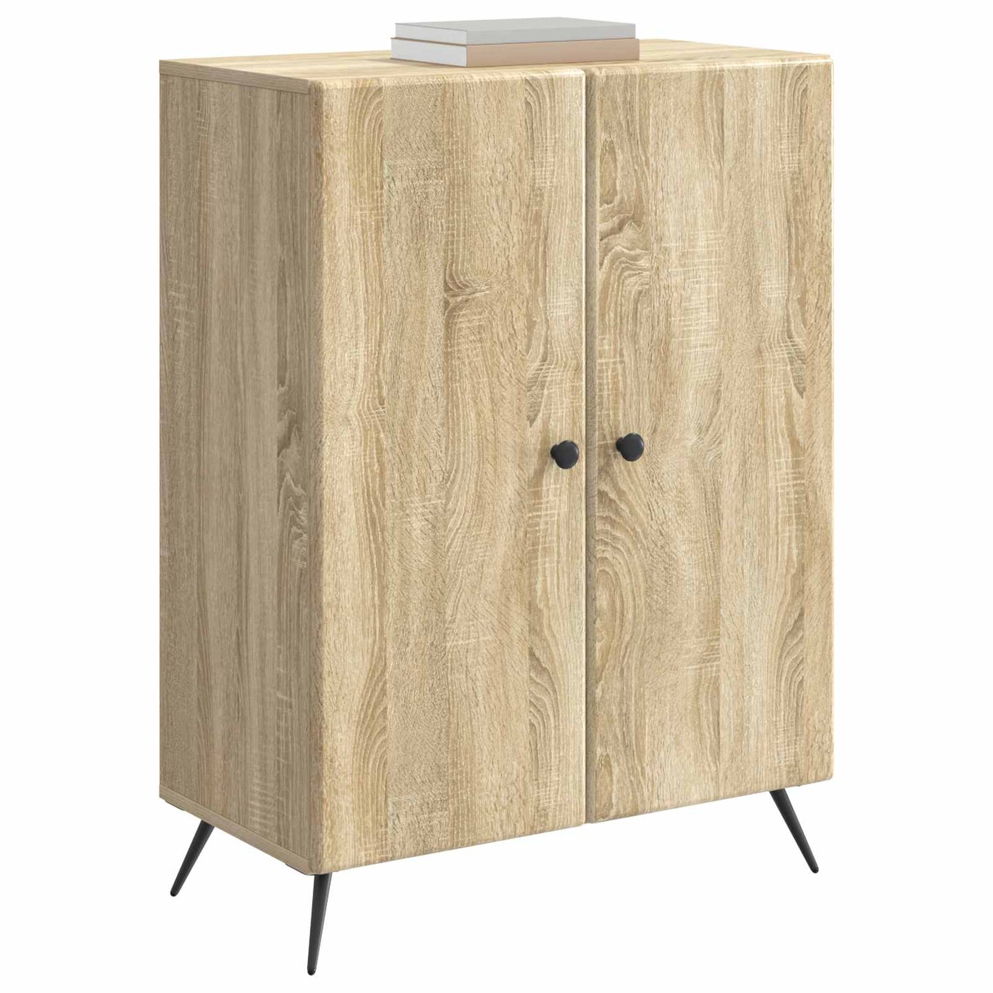 vidaXL Πλαϊνό γραφείο Sonoma Δρυς 66 x 34,5 x 90 εκ Επεξεργασμένο Ξύλο