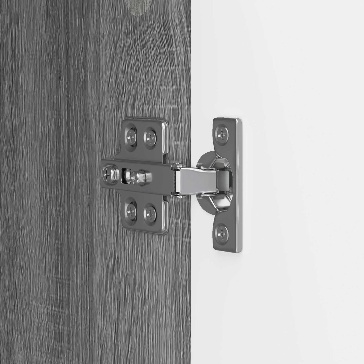 vidaXL Πλαϊνό γραφείο Γκρι Sonoma 66 x 34,5 x 90 εκ Επεξεργασμένο Ξύλο