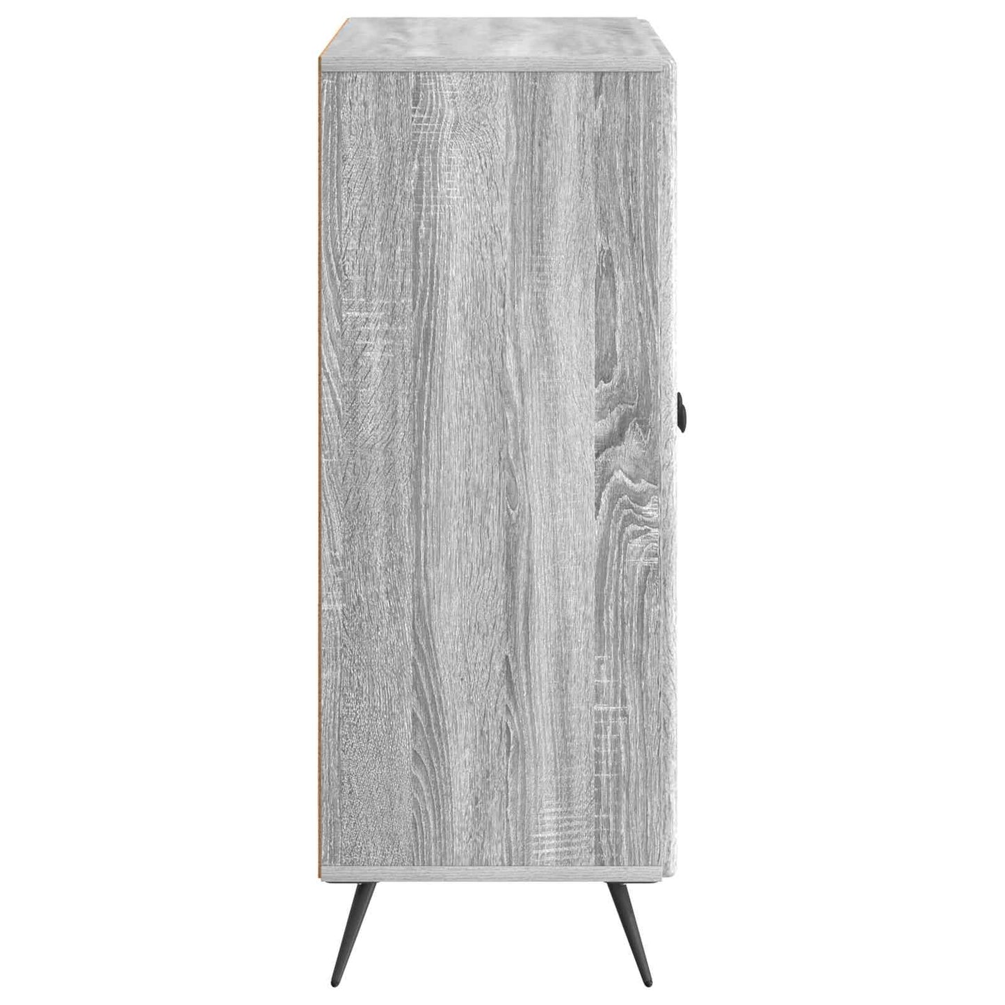 vidaXL Πλαϊνό γραφείο Γκρι Sonoma 66 x 34,5 x 90 εκ Επεξεργασμένο Ξύλο