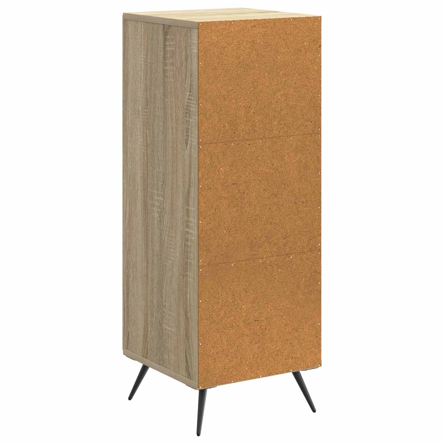 vidaXL Πλαϊνό γραφείο Sonoma Δρυς 33 x 34,5 x 90 εκ Επεξεργασμένο Ξύλο
