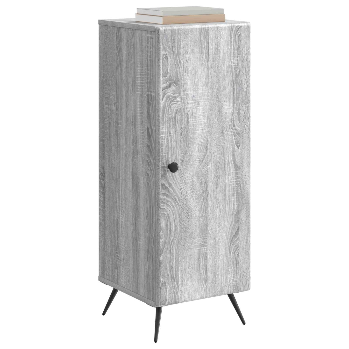vidaXL Πλαϊνό γραφείο Γκρι Sonoma 33 x 34,5 x 90 εκ Επεξεργασμένο Ξύλο