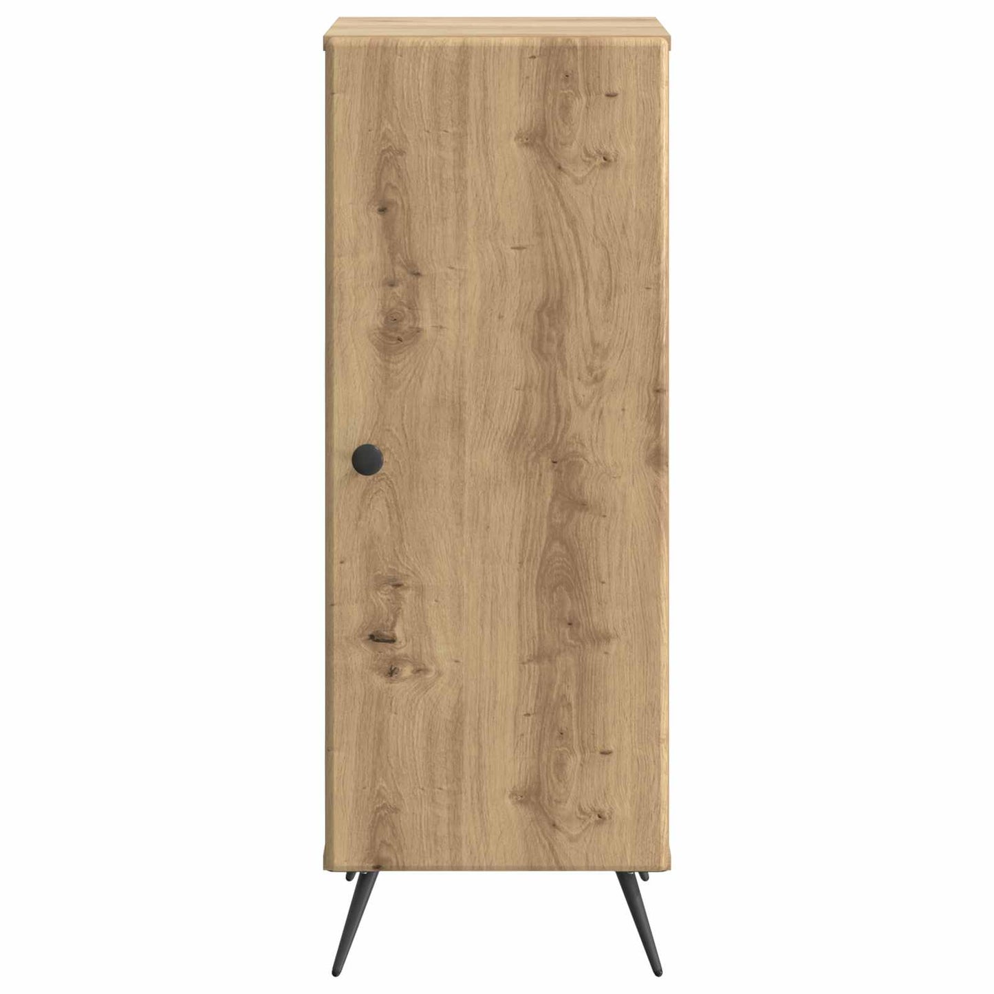 vidaXL Πλαϊνό γραφείο Artisan Δρυς 33 x 34,5 x 90 εκ