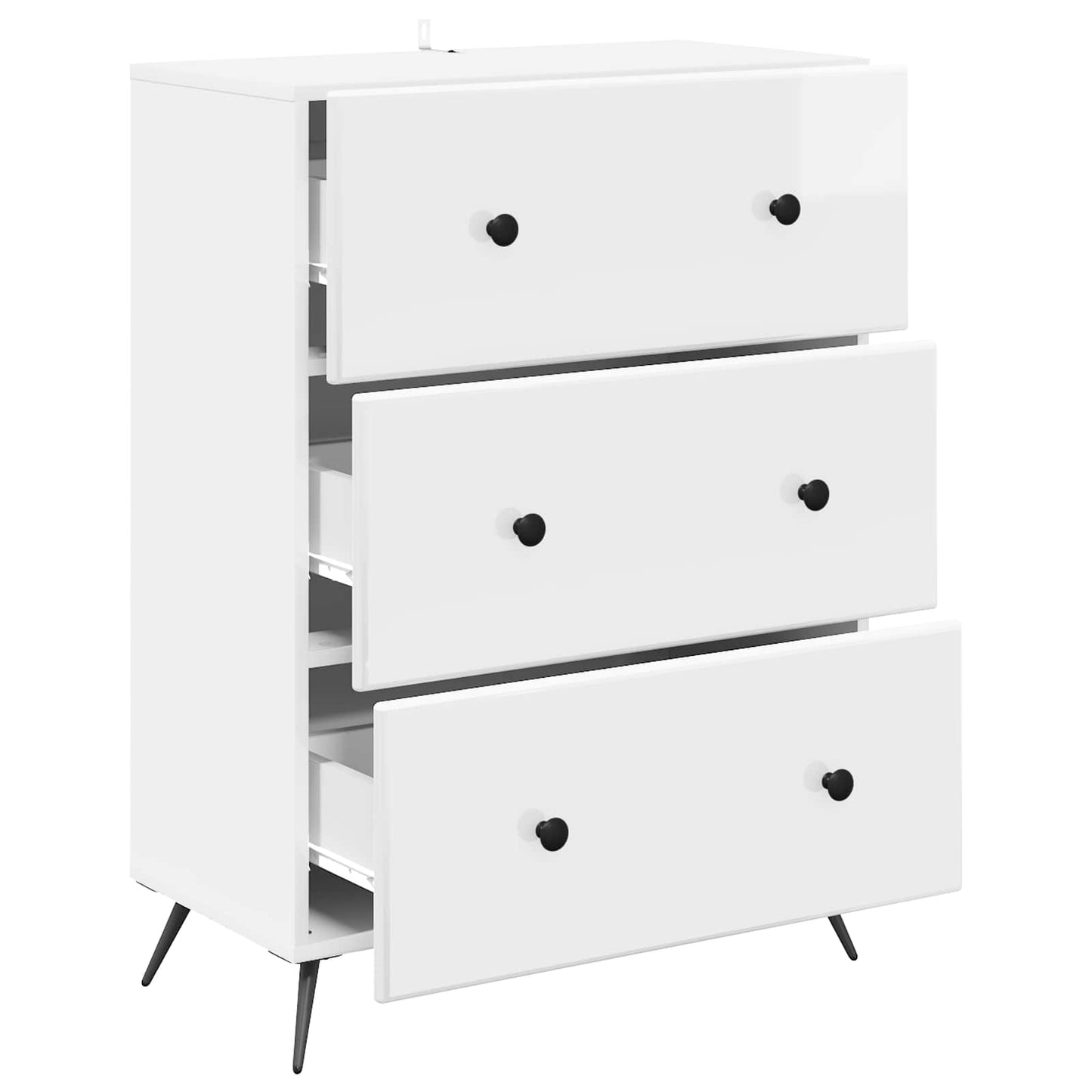 vidaXL Ντουλάπι με Συρτάρια 66 x 34,5 x 90 εκ Επεξεργασμένο Ξύλο