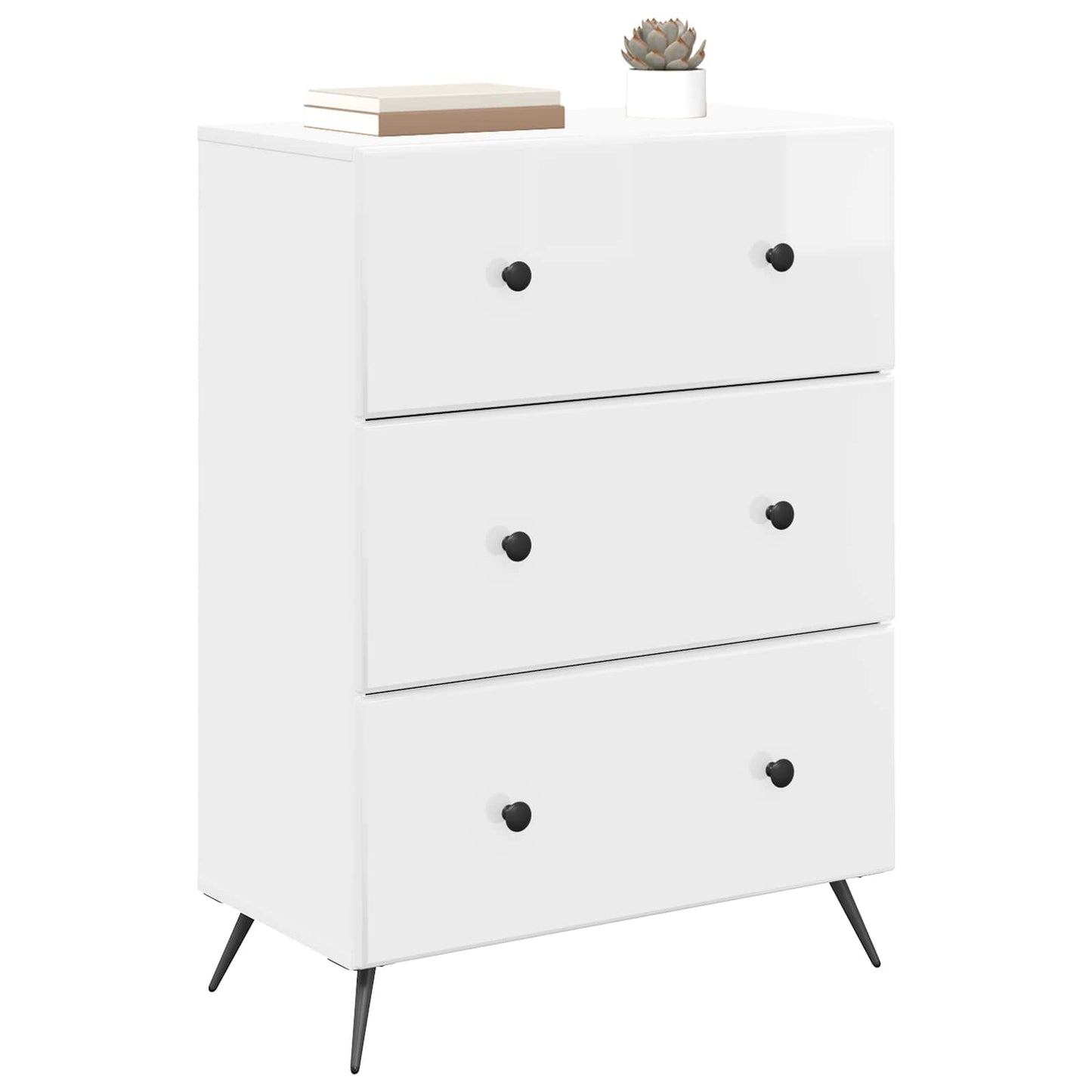 vidaXL Ντουλάπι με Συρτάρια 66 x 34,5 x 90 εκ Επεξεργασμένο Ξύλο