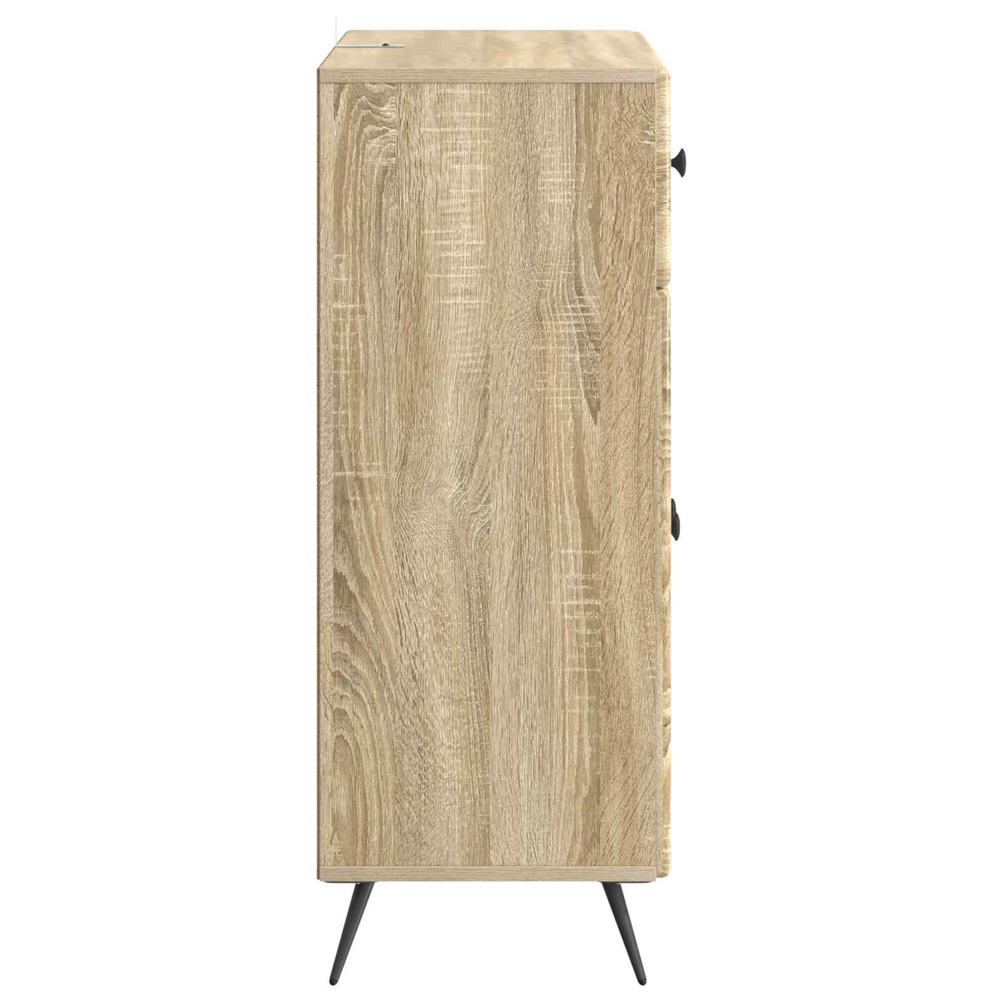 vidaXL Πλαϊνό γραφείο Sonoma Δρυς 66 x 34,5 x 90 εκ Επεξεργασμένο Ξύλο