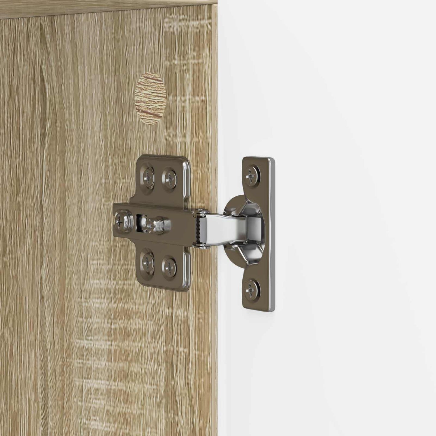 vidaXL Πλαϊνό γραφείο Sonoma Δρυς 89 x 34,5 x 80 εκ Επεξεργασμένο Ξύλο