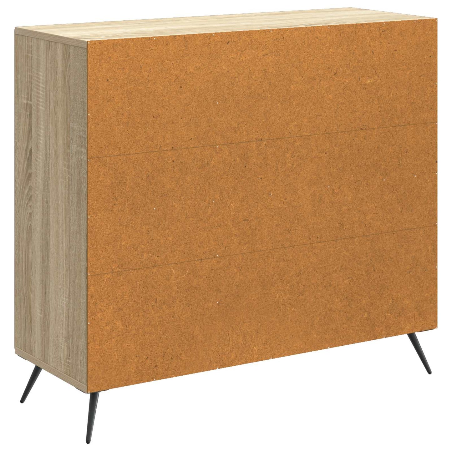 vidaXL Πλαϊνό γραφείο Sonoma Δρυς 89 x 34,5 x 80 εκ Επεξεργασμένο Ξύλο