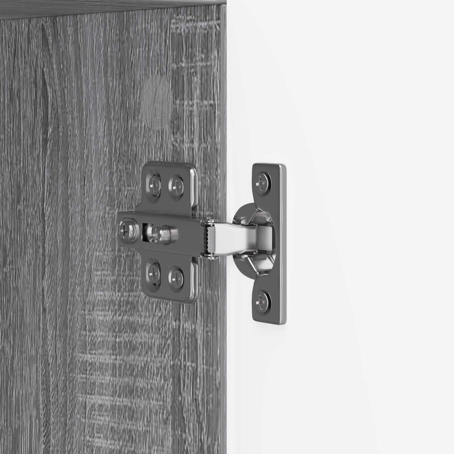 vidaXL Πλαϊνό γραφείο Γκρι Sonoma 89 x 34,5 x 80 εκ Επεξεργασμένο Ξύλο
