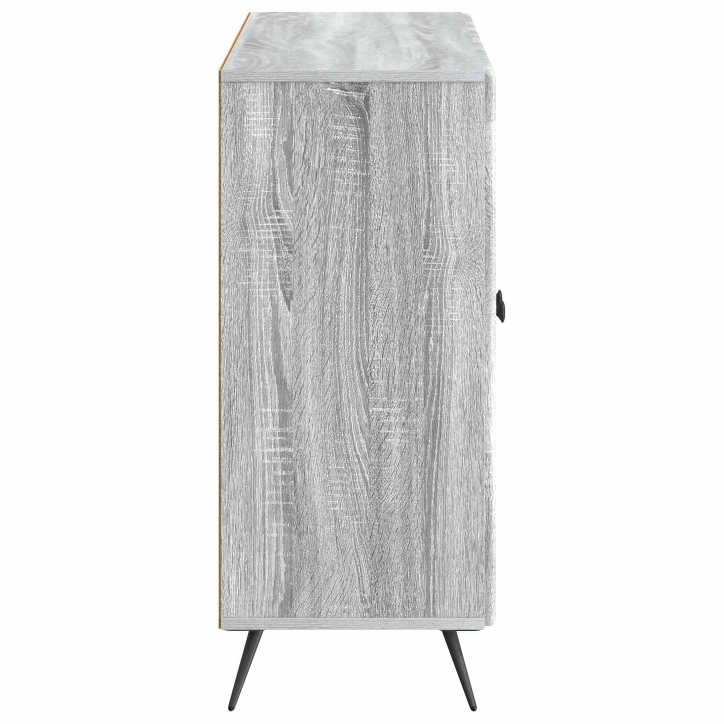 vidaXL Πλαϊνό γραφείο Γκρι Sonoma 89 x 34,5 x 80 εκ Επεξεργασμένο Ξύλο