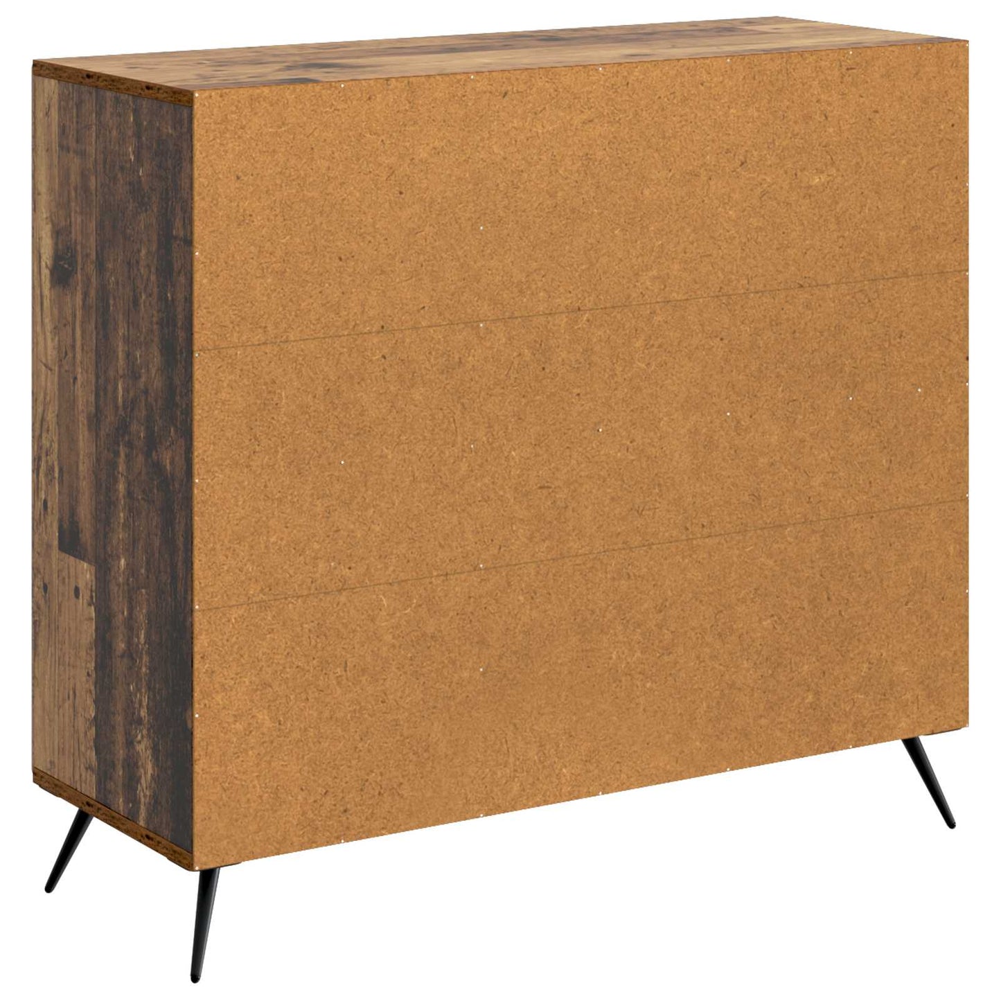 vidaXL Πλαϊνό γραφείο Παλαιωμένο ξύλο 89 x 34,5 x 80 εκ