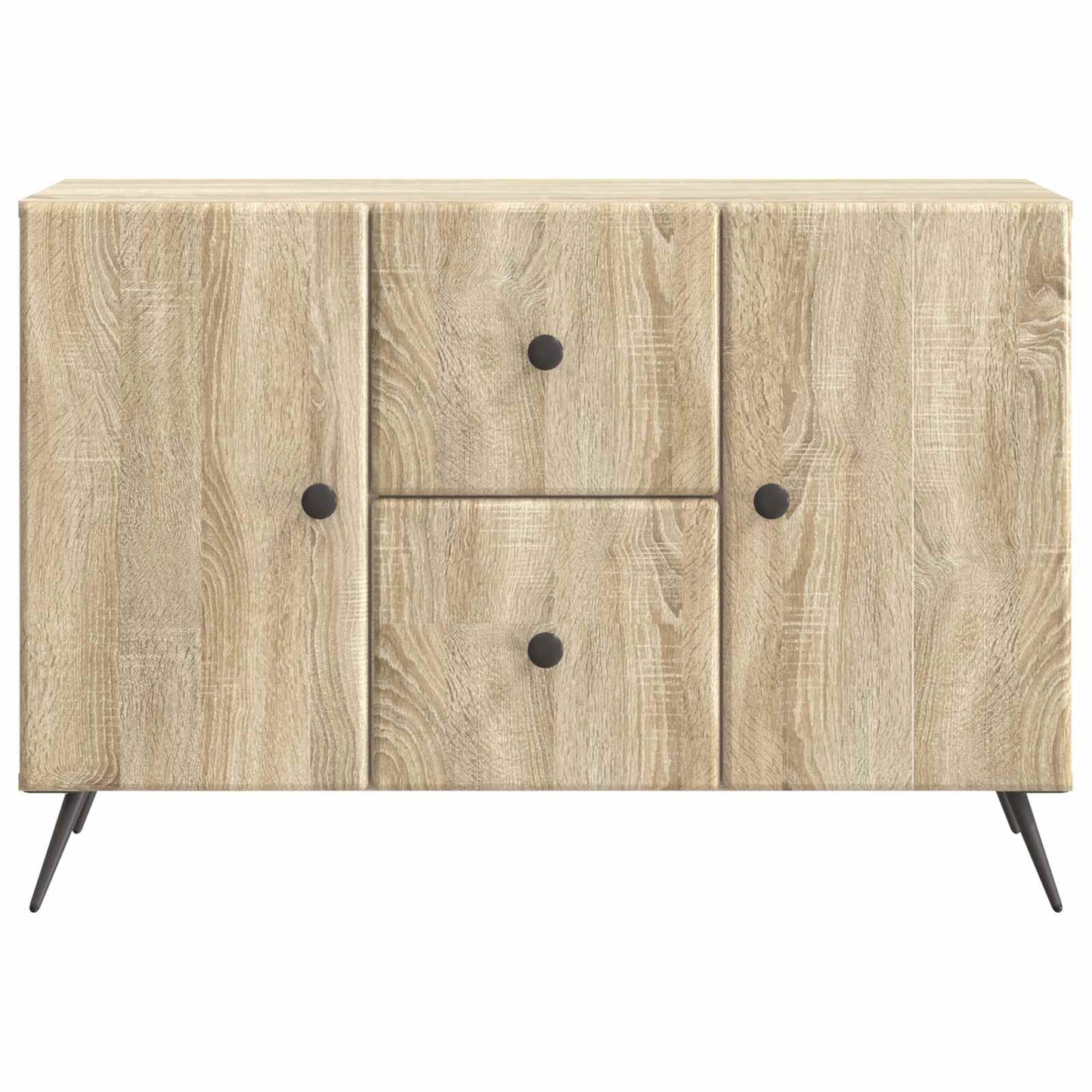 vidaXL Πλαϊνό γραφείο με συρτάρι Sonoma Δρυς 89 x 34,5 x 60 εκ.
