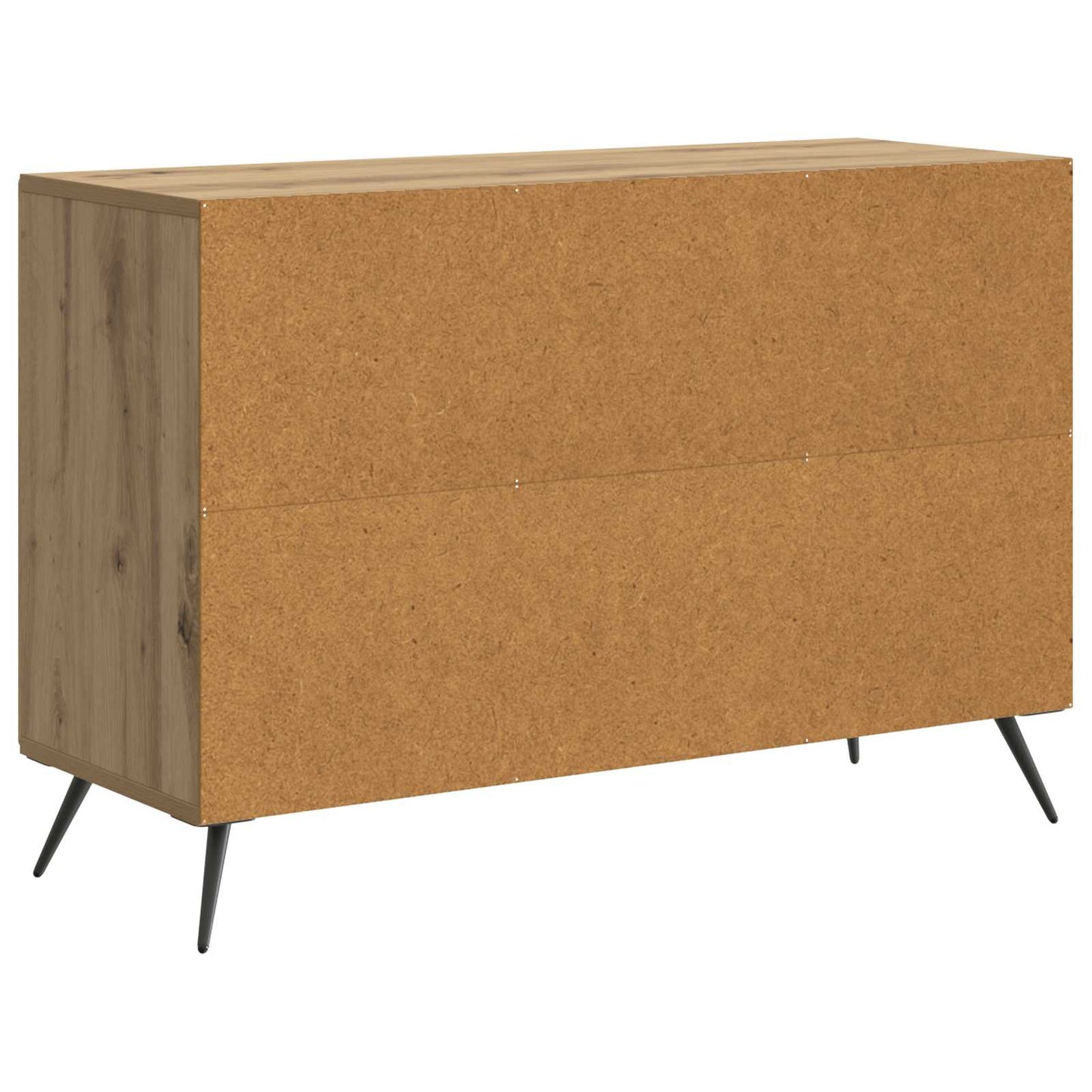 vidaXL Πλαϊνό γραφείο Artisan Δρυς 89 x 34,5 x 60 εκ.