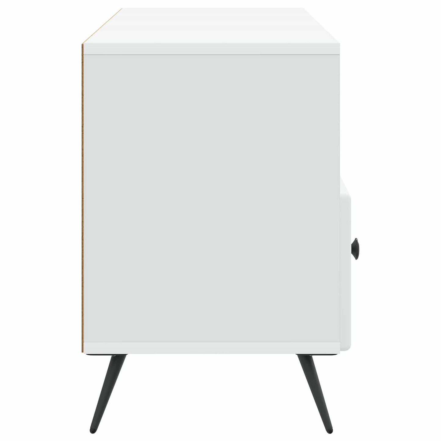 vidaXL Ντουλάπι TV Λευκό 102 x 34,5 x 50 εκ. Επεξεργασμένο Ξύλο