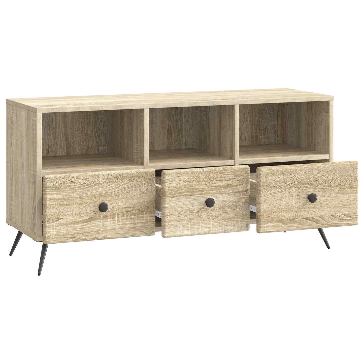 vidaXL Ντουλάπι TV Sonoma Δρυς 102 x 34,5 x 50 εκ. Επεξεργασμένο Ξύλο