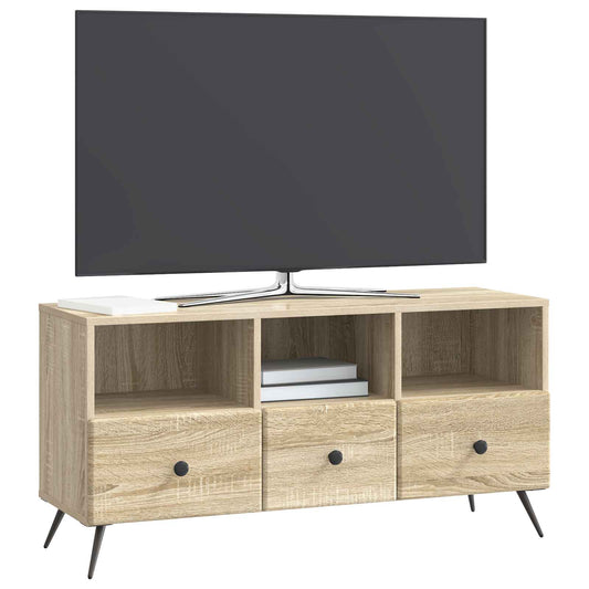vidaXL Ντουλάπι TV Sonoma Δρυς 102 x 34,5 x 50 εκ. Επεξεργασμένο Ξύλο