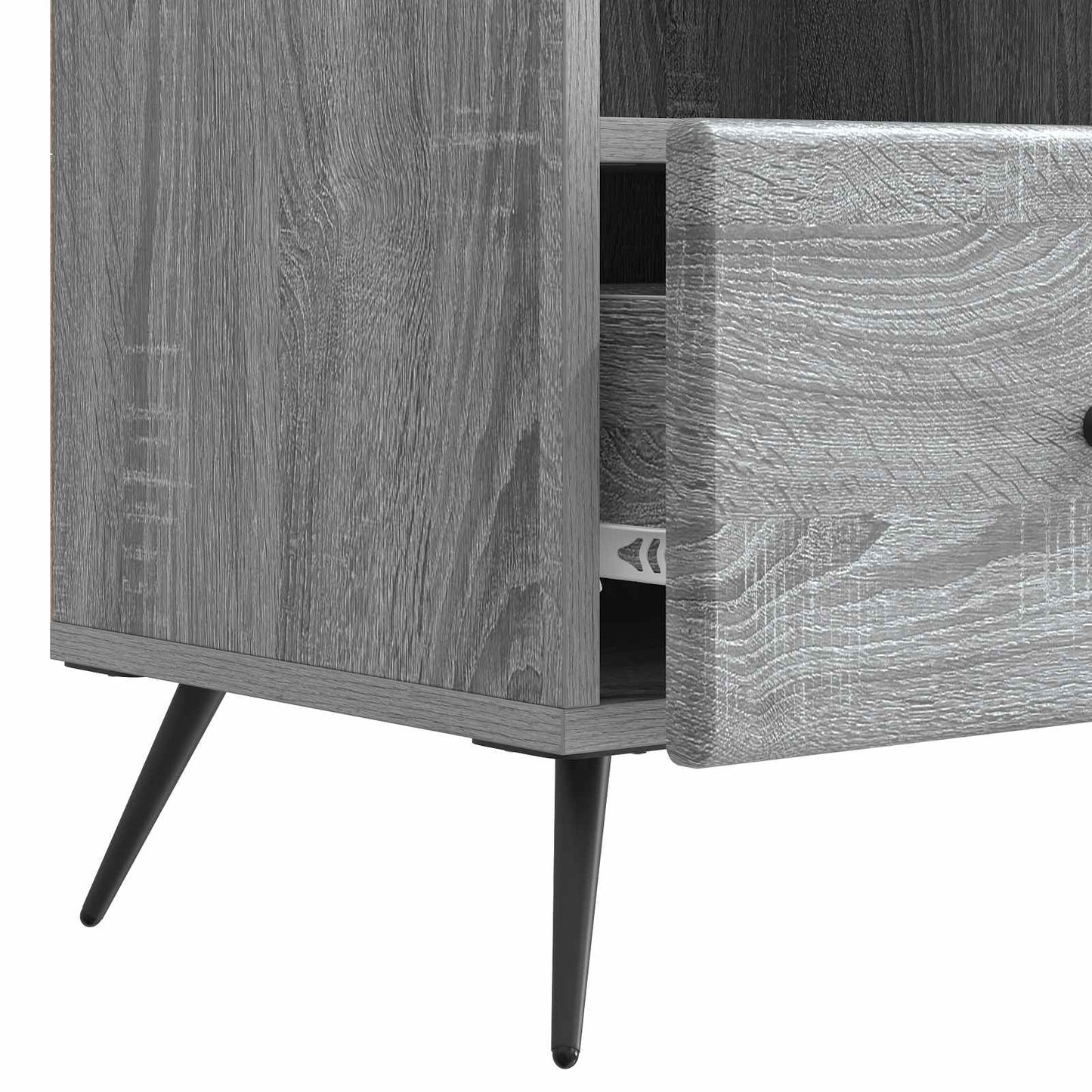vidaXL Ντουλάπι TV Γκρι Sonoma 102 x 34,5 x 50 εκ. Επεξεργασμένο Ξύλο
