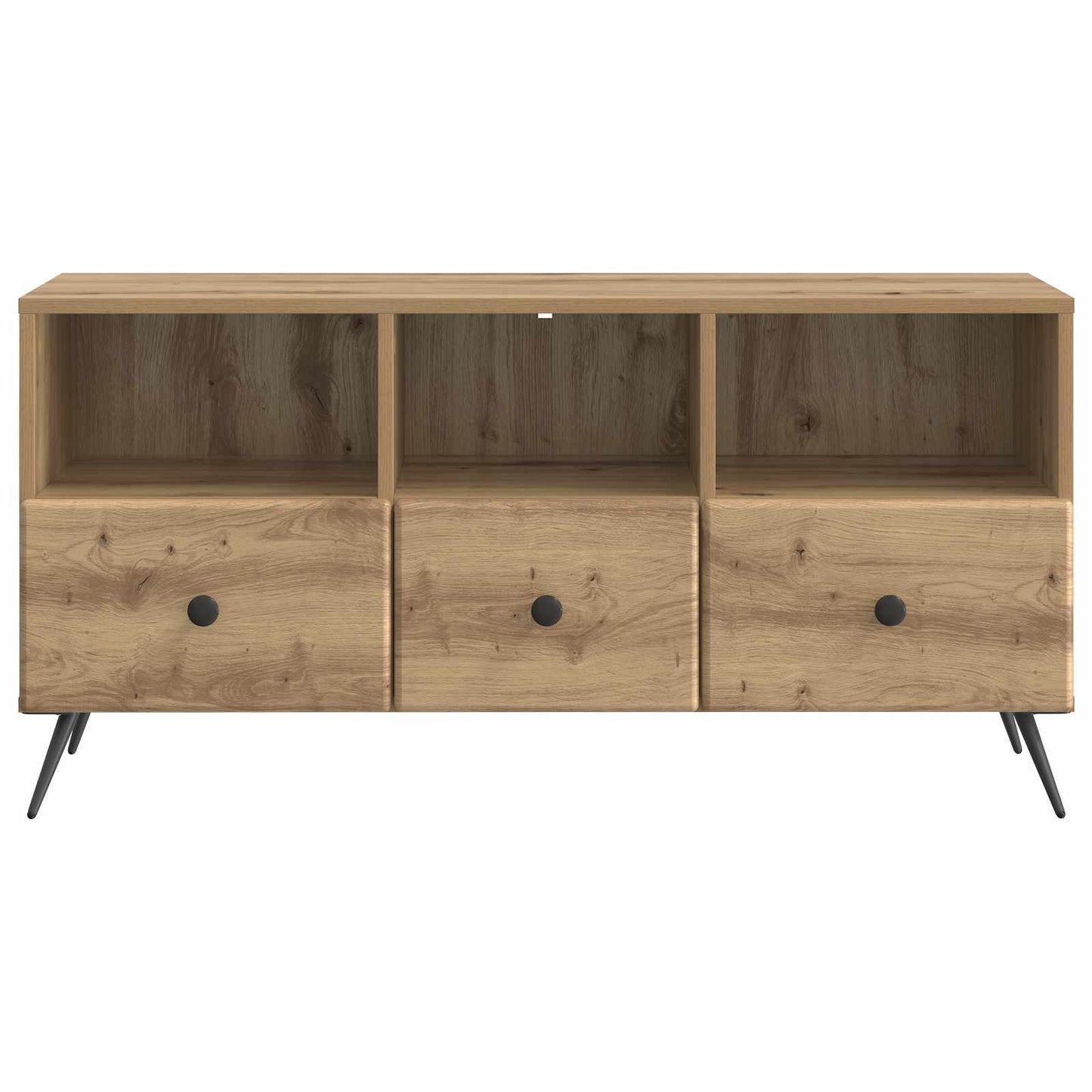 vidaXL Ντουλάπι TV Artisan Δρυς 102 x 34,5 x 50 εκ. Επεξεργασμένο Ξύλο