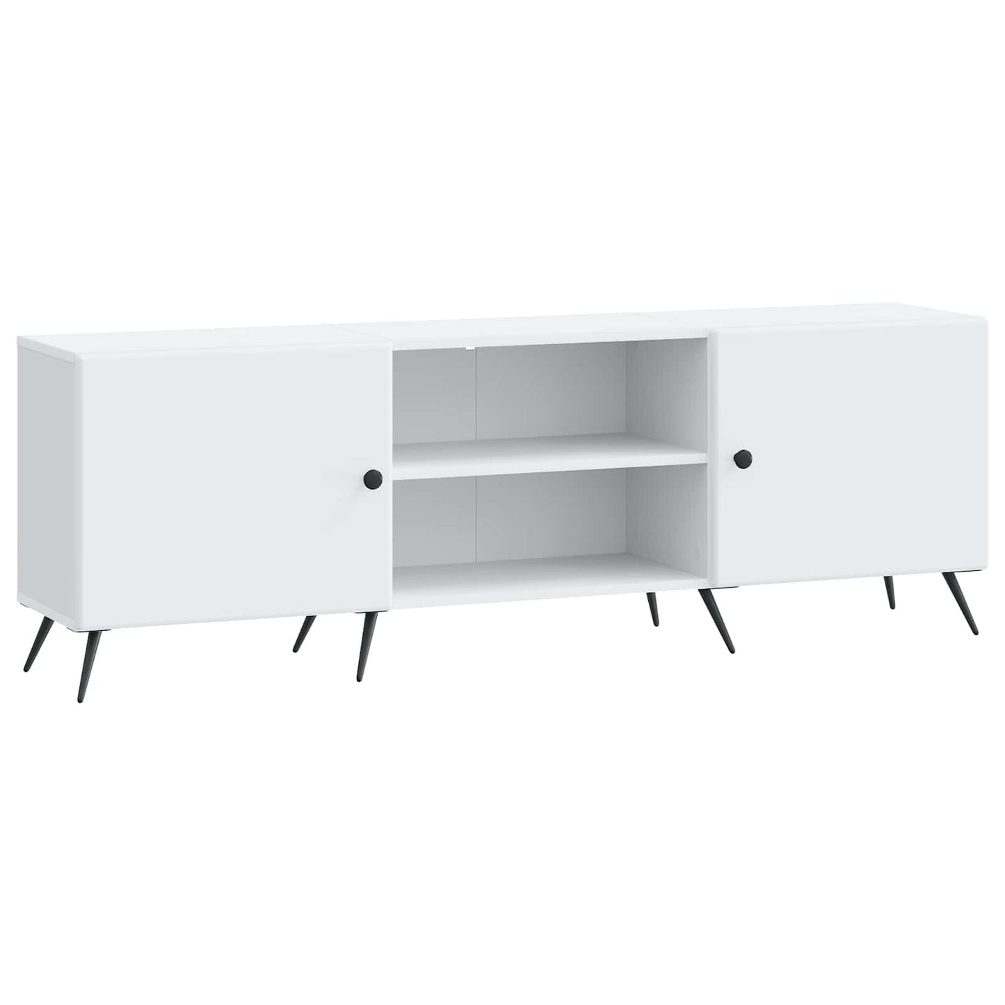 vidaXL Ντουλάπι TV Λευκό 150 x 31 x 50 εκ. Επεξεργασμένο Ξύλο