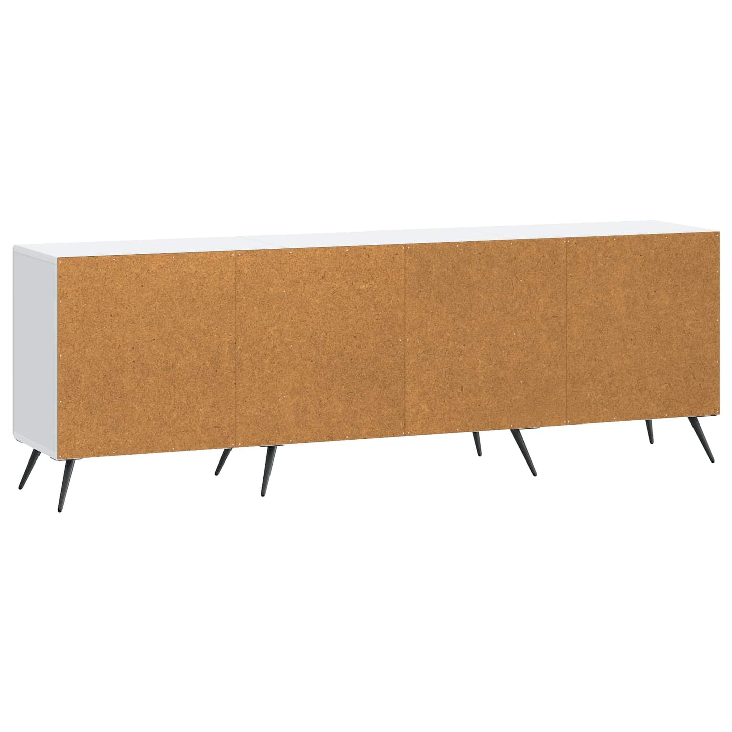 vidaXL Ντουλάπι TV Λευκό 150 x 31 x 50 εκ. Επεξεργασμένο Ξύλο